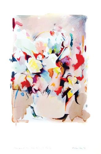 Richard Hamilton (b.1922) flower piece a (l.96)