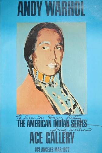 Andy Warhol (1928-1987) after american indian ser