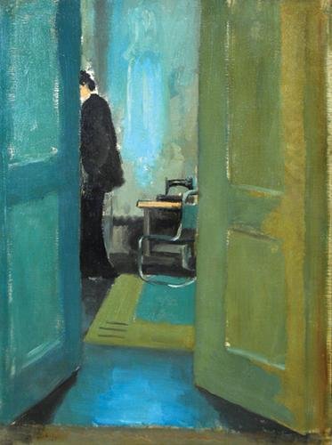 Lynton Harold Lamb (1907-1977) the open door, 1935