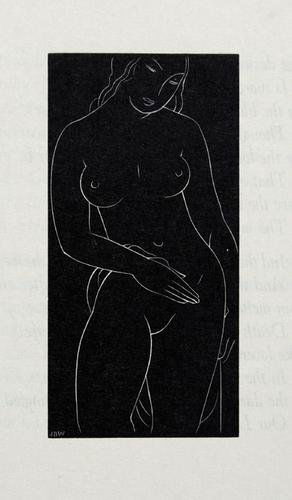 Swinburne.Dolores,1st,1/50,sig'd,1933: Swinburne (Algernon Charles) Dolores,first edition, [one of 50 copies], wood-engraved illustrations by John Buckland Wright, signed by the artist in pencil at end, slight marginal spotting, in