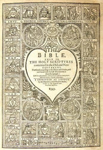 Bible, English The Bible