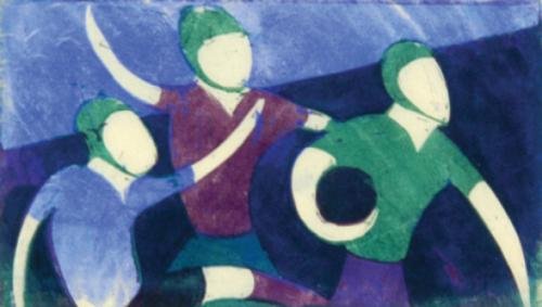 Ursula Fookes (1906-1991) the rugby players