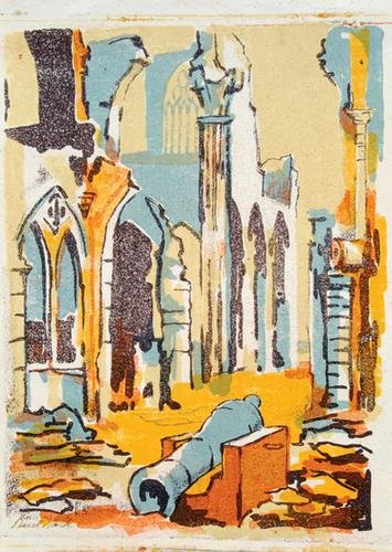 Paul Nash (b.1889-1946) war graveyard