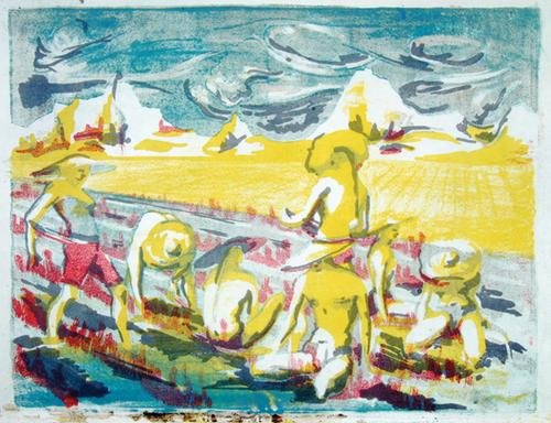 Paul Nash (b.1889-1946) war graveyard