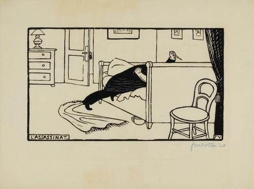 Félix Vallotton, l'assassinat (v.g.113)