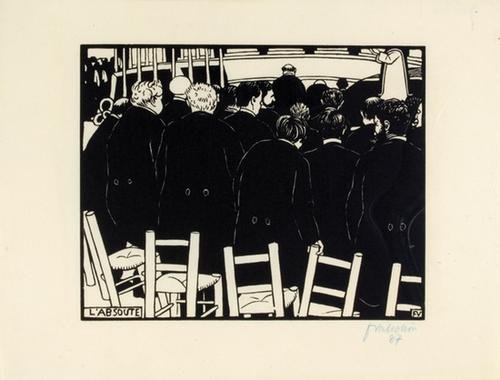 Félix Vallotton, l'absoute (v.g.146)