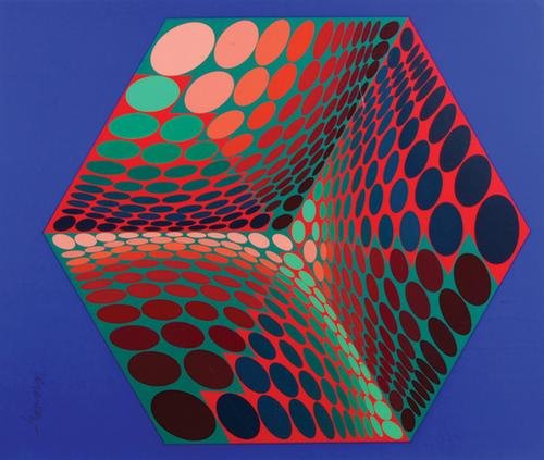 Victor Vasarely (1906-1997) untitled