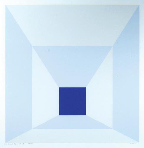 Josef Albers (1888-1976) mitred squares (d.229)