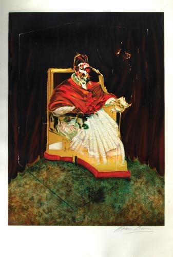 Francis Bacon, portrait of pope innocent x