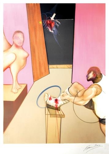 Francis Bacon, oedipus and the sphinx