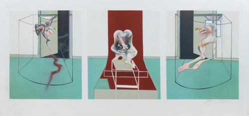 Francis Bacon, triptych, orestia of aeschylus