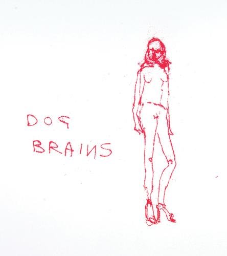 Tracey Emin (b.1963) dog brains, 2000