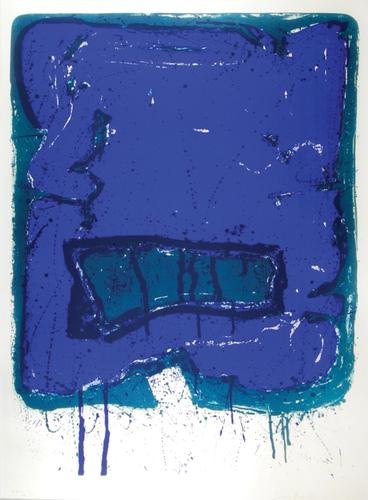 Sam Francis (1923-1994) affiche kunsthalle bern