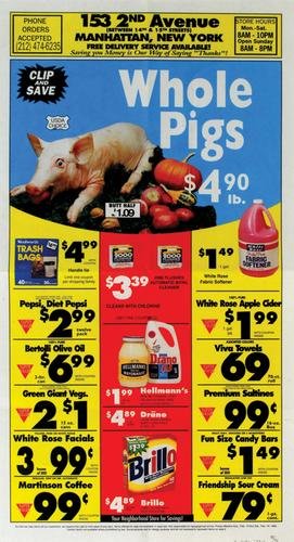 Robert Gober, whole pigs, free fresh pigs