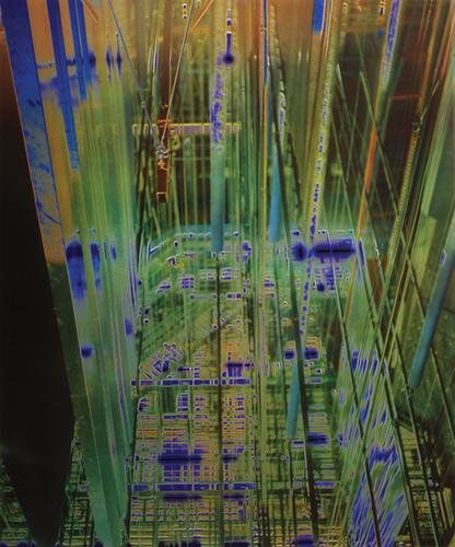 Catherine Yass (b.1963) stage: Catherine Yass (b.1963) stagescreenprint in colours, 1997, signed in pencil and from numbered from the edition of 75 verso, as included in the portfolio screen, published by Charles Booth Clib