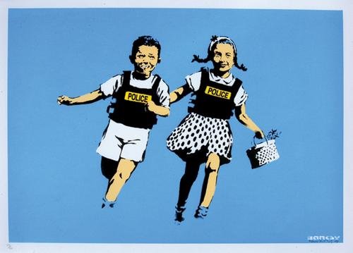 Banksy (b.1975) jack and jill