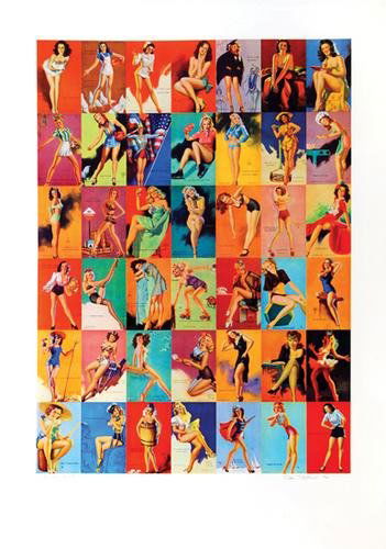 Peter Phillips (b. 1939) collection: Peter Phillips (b.1939) collectionlithograph printed in colours, 1974, signed and dated in pencil, inscribed Printers Proof, aside from the edition, on wove paper, with full margins, in good c