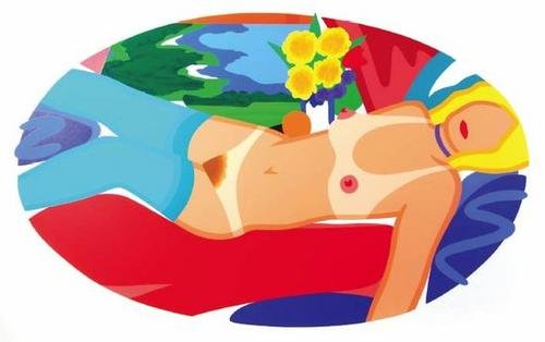 Tom Wesselmann (1931-2004) beautiful bedroom kate