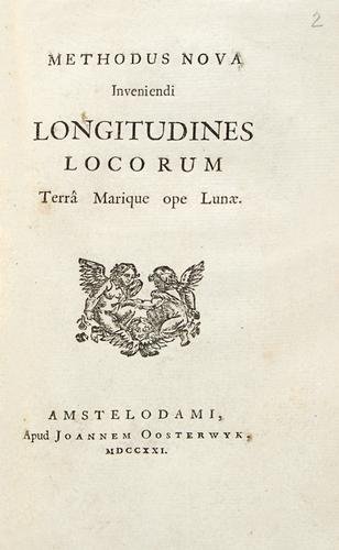Swedenborg.Methodus nova inveniendi longitudine