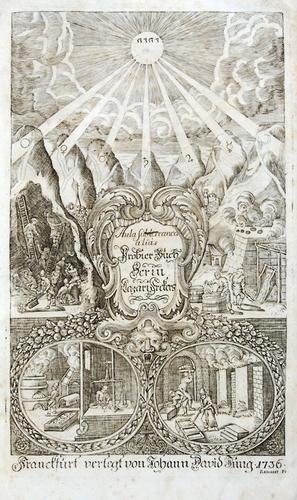 Ercker (Lazarus) Aula subterranea,1736