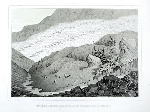 Agassiz. Études sur les Glaciers,2v,1840