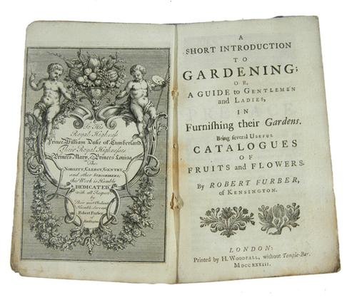 Furber.Short Introduction to Gardening,1733