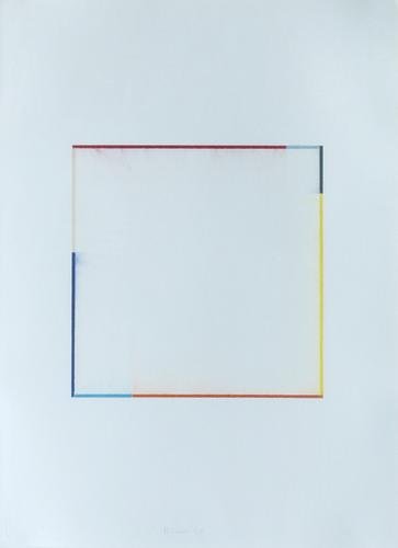 Marc Vaux (b.1932) untitled: Marc Vaux (b.1932) untitledpastel on paper, 1997, signed and dated at lower middle, in good, fresh condition, sheet 770 x 570 mm. IMPORTANT: This lot is sol