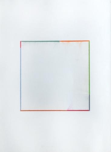 Marc Vaux (b.1932) untitled: Marc Vaux (b.1932) untitledpastel on paper, 1997, signed and dated at lower middle, in good, fresh condition, sheet 770 x 570 mm. IMPORTANT: This lot is sol