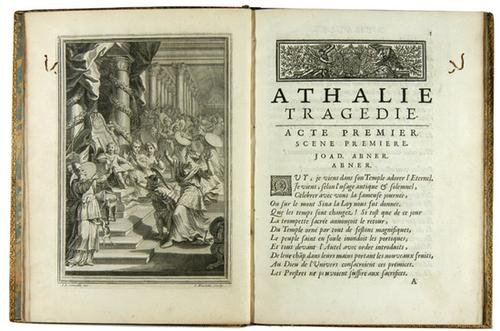 [Racine (Jean)] Athalie Tragedie