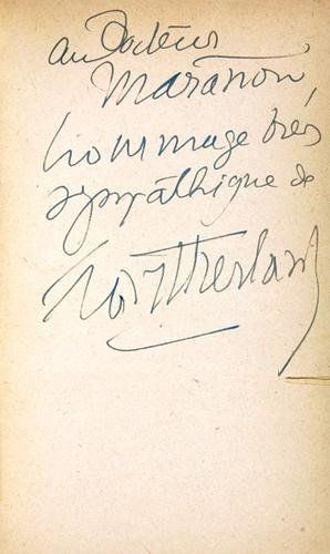 Montherlant.Les Bestiaires,1st,inscr.,1926