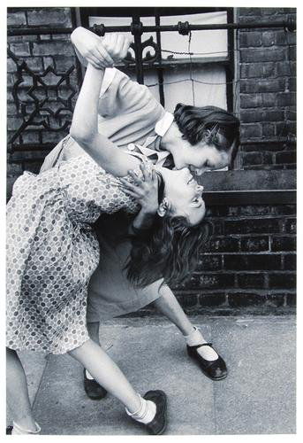 Thurston Hopkins (b.1913) east end london, 1954: Thurston Hopkins (b.1913) east end london, 1954Gelatin silver print, printed 1975, signed, titled, dated in pencil and copyright stamped on verso, 35 x 24cm (14 x 9? in.).