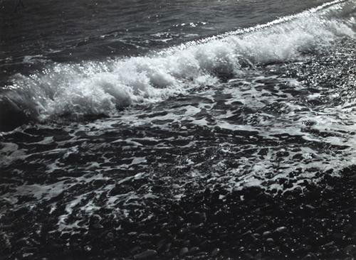 Brassaï , (1899-1984) wave on the cote nicoise, c: Brassaï (1889-1984) wave on the côte nicoise, c.1928Gelatin silver print, printed c.1928, copyright stamped with early address on verso, 18 x 24cm (7 x 9?in), mounted.