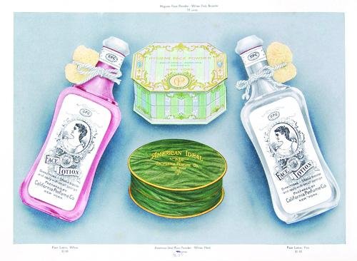 California Perfume Co.Color Plate Catalog,1915