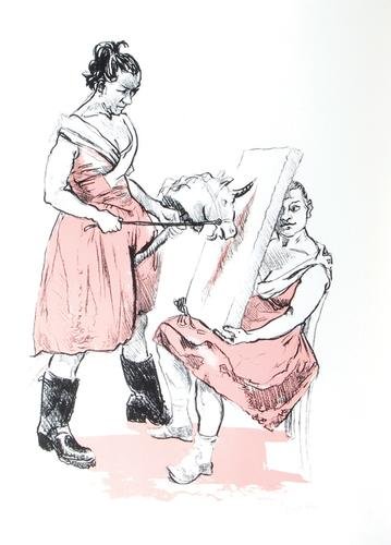Paula Rego (b.1935) the unicorn artist