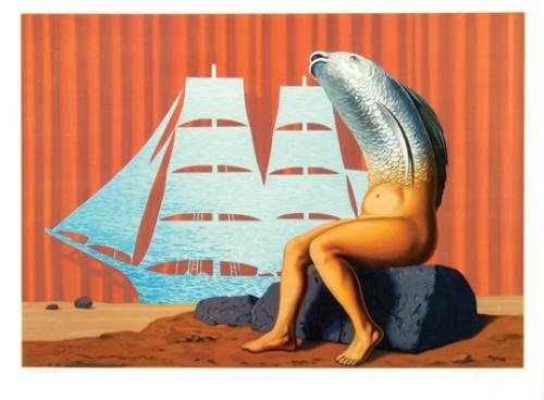 René Magritte after un séduisant navire