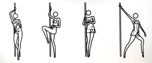Julian Opie (b.1958) this is shanoza i-v - 3
