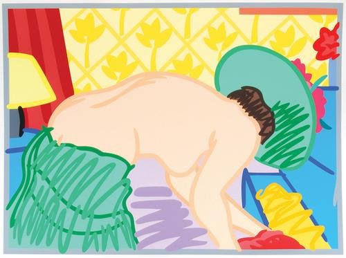 Tom Wesselmann judy trying on clothes