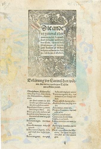 Ptolemaisch General Tafel