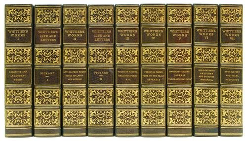 Whittier (John Greenleaf) The Works