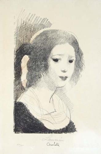Laurencin & Crevel. Soeurs Brontë Laurencin: Laurencin (Marie) and René Crevel. Les Soeurs Brontë Filles du Vent, one of 90 copies on Hollande van Gelder, from an edition of 123, 5 original lithographs printed in colours by Marie Laurenc
