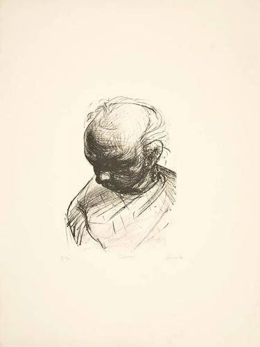 Peter Howson (b.1958) jimmy: Peter Howson (b.1958) jimmylithograph, 1990, signed, titled and dated in pencil, numbered 7/30, on wove paper, with full margins, in good condition, 345 x 240mm.