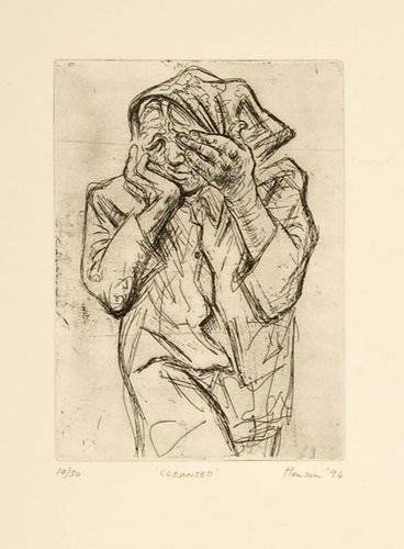 Peter Howson (b.1958) cleansed: Peter Howson (b.1958) cleansedetching, 1994, signed, titled and dated in pencil, numbered 10/50, on wove paper, with full margins, in good condition, 175 x 125mm.