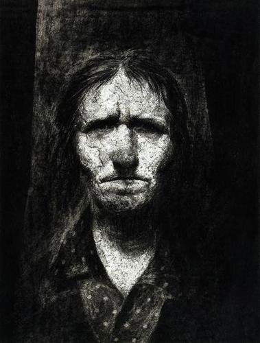 Ken Currie (b.1960) healer: Ken Currie (b.1960) healercharcoal on paper, 1993, signed, titled, dated and inscribed Head Study 2, in pencil, on wove paper, with full margins, in good condition, sheet 550 x 435mm.