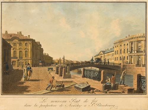 Le Nouveau Pont de Fer dans la perspective de News
