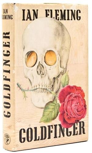 Fleming (Ian) Goldfinger: Fleming (Ian) Goldfinger,first edition, ink name on front free endpaper, original boards, dust-jacket, a few small abrasions on upper panel, tape repairs to inside corners and spine ends, othe