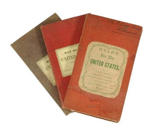 Colton.Map of the United States: Colton (J.H., publisher) Colton's Map of the United States,The Canadas &c., engraved map, original outline hand-colouring, 695 x 860mm., New York, Johnson & Brownrigg, 1859 § Wyld (Ja