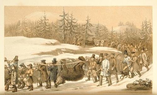 Lloyd (Llewellyn) Scandinavian Adventure 1854: Lloyd (Llewellyn) Scandinavian Adventures, during a Residence of...Twenty Years,2 vol., second edition, 12 tinted lithographed plates, engraved map, hand-coloured in outline, wood-engraved ill