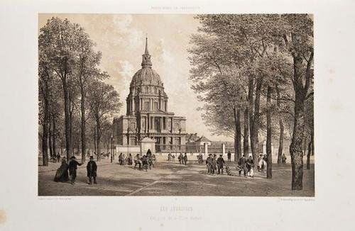 paris. Paris dans sa splendeur: 1816: Paris dans sa splendeur: Monuments, Vues, Scenes.3 vol., tinted lithographed title and 96 (of 99) plates (including a plan), spotted, contemporary morocco, gilt, rubbed, folio, Paris, 1861.</