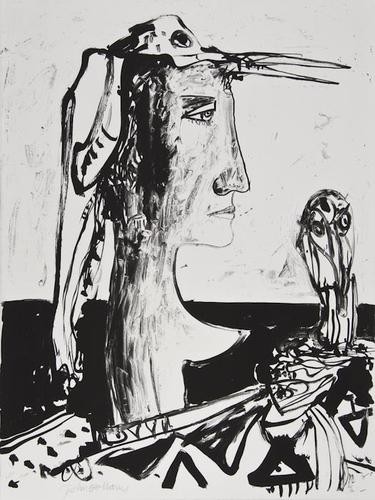 DDS John Bellany (b.1942), Untitled, two lithograp