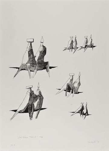 Lynn Chadwick (1914-2003), Reclining Figures II, 1